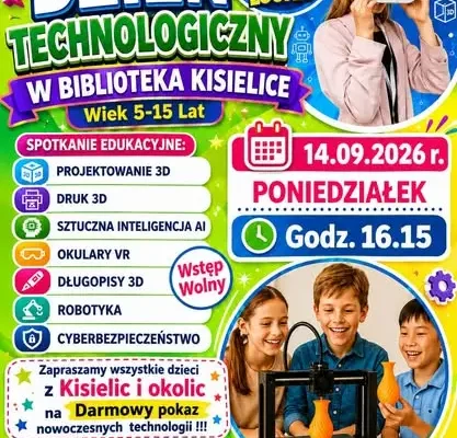 Kisielice: matematyka i nowe technologie dla dzieci w bibliotece