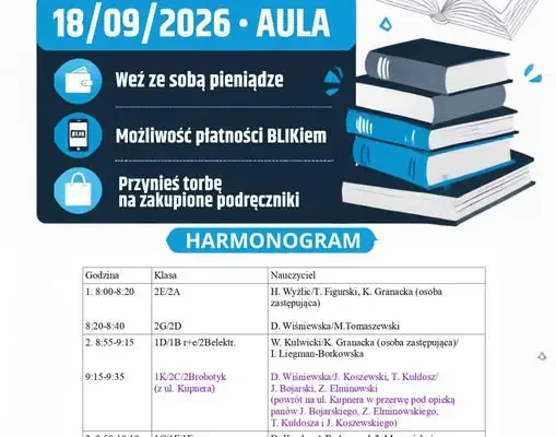 Kiermasz podręczników w Lubawie – w piątek szansa na tanie książki