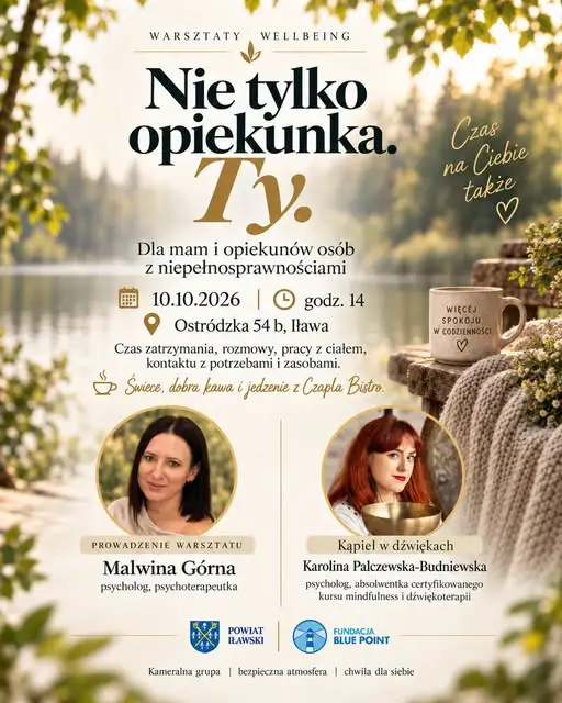 Fundacja Blue Point zaprasza mamy i opiekunów na warsztat relaksacyjny