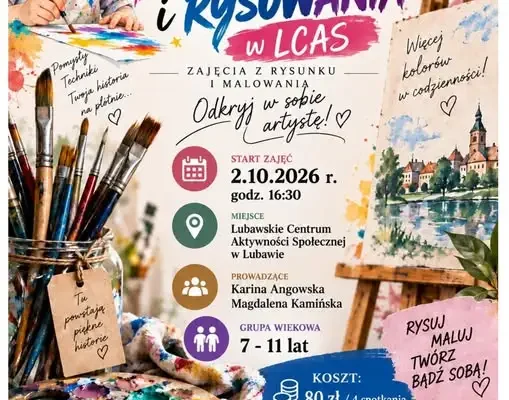 Nowe zajęcia plastyczne dla dzieci w Lubawie – start już 2 października