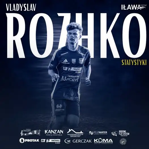 15-letni Vladyslav Rozhko zapisał się w historii Jezioraka Iława