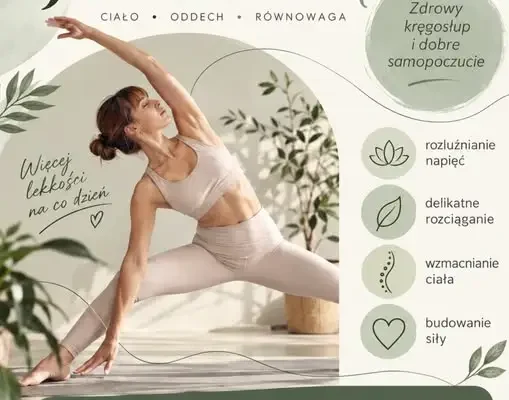 Joga w MOK Lubawa – zajęcia dla kręgosłupa i równowagi
