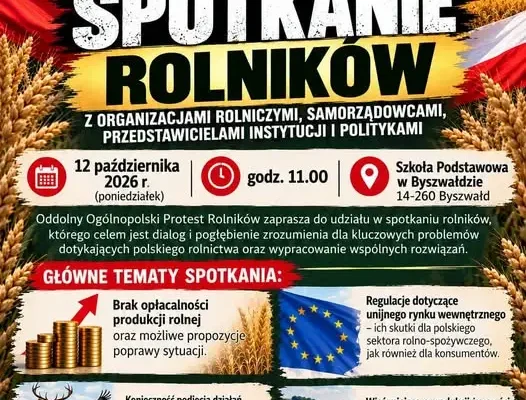 Byszwałd: Ogólnopolski protest rolników z udziałem polityków i samorządowców
