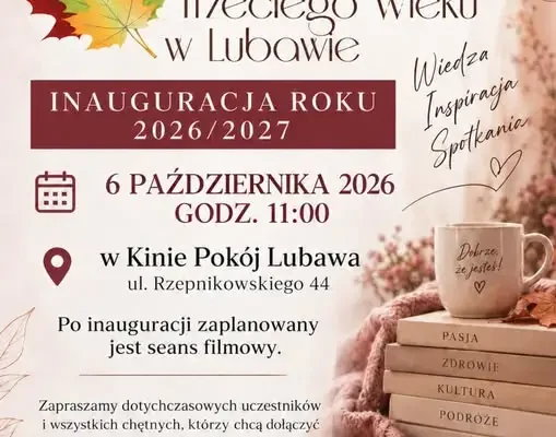 Inauguracja roku akademickiego Uniwersytetu Trzeciego Wieku w Lubawie