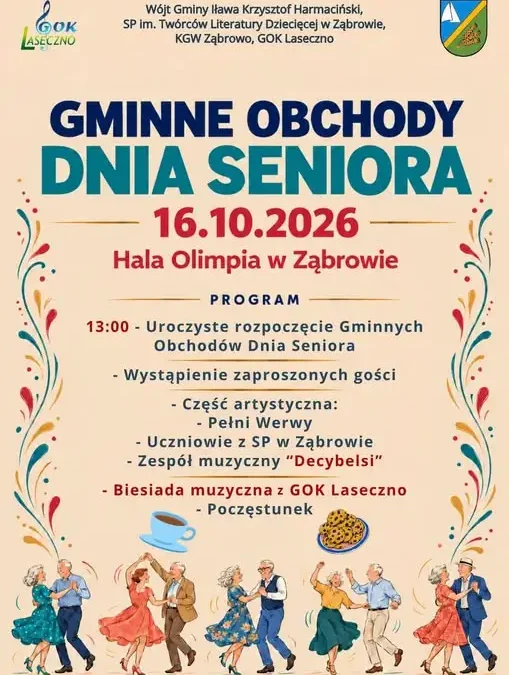 Gminne Obchody Dnia Seniora w Ząbrowie – 16 października 2026
