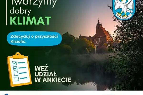 Kisielice tworzą Miejski Plan Adaptacji do zmian klimatu. Mieszkańcy mogą wziąć udział w konsultacjach