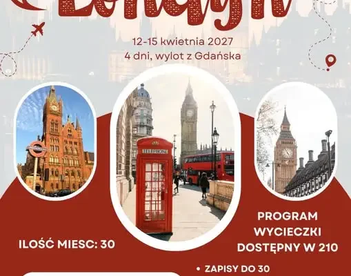 Zmiana planów szkolnej wycieczki: zamiast Edynburga uczniowie pojadą do Londynu