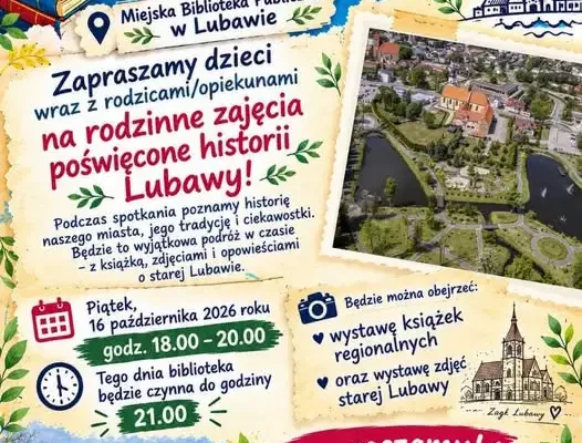 Noc Bibliotek w Lubawie – sprawdź, co kryje się w miejskiej książnicy