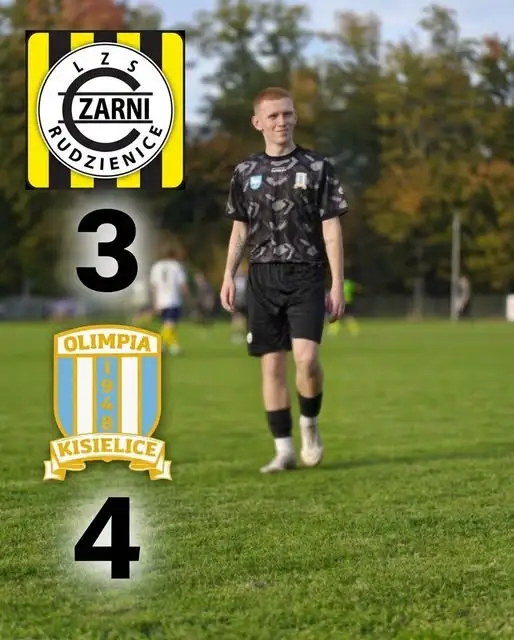 Ilustracja materiału: Olimpia Kisielice wygrywa 4:3 z Czarnymi Rudzienice