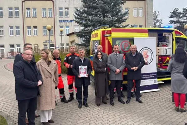 Nowy ambulans dla szpitala w Iławie – z Zalewa wyruszy na ratunek