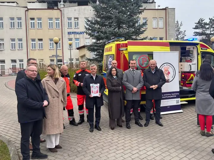 Nowy ambulans dla szpitala w Iławie – z Zalewa wyruszy na ratunek