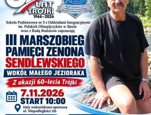 III Marszobieg Pamięci Zenona Sendlewskiego – 7 listopada w Iławie