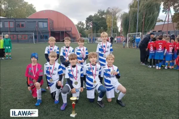 Młodzi piłkarze UKS Rozwój Iława zagrali w turnieju Gedania CUP w Gdańsku