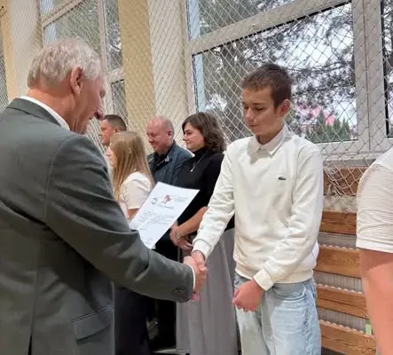 Uczniowie z Rudzienic nagrodzeni stypendiami Wójta Gminy Iława