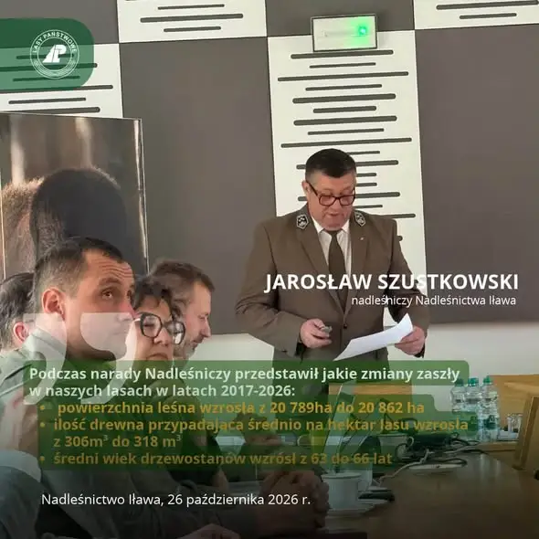 Nadleśnictwo Iława planuje gospodarkę leśną na lata 2027–2036