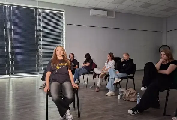 Młodzi dziennikarze z Susza szkolili się pod okiem operatora TVP